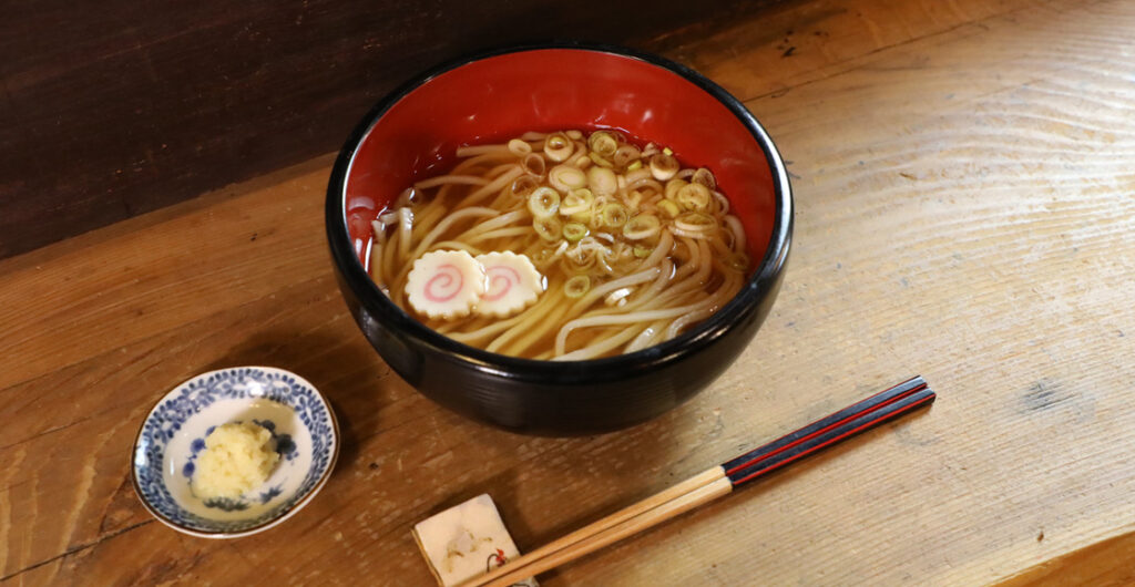 白米米粉温うどん